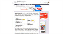 Desktop Screenshot of insurancedirectory.ca